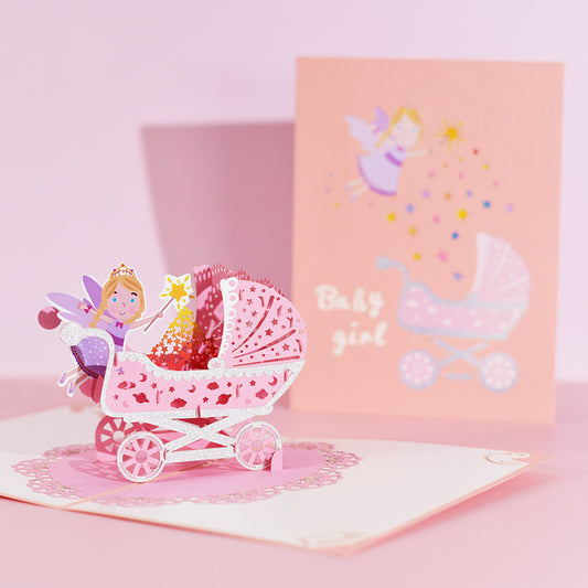 Baby Stroller (Pink)